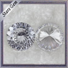 Замечательный круглый белый синтетический алмаз